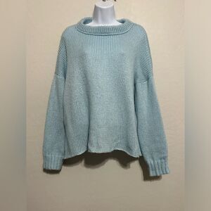 Wooden Ships Sweater‎ Light Blue size S/M Paola Buendia Comfy, Stretch